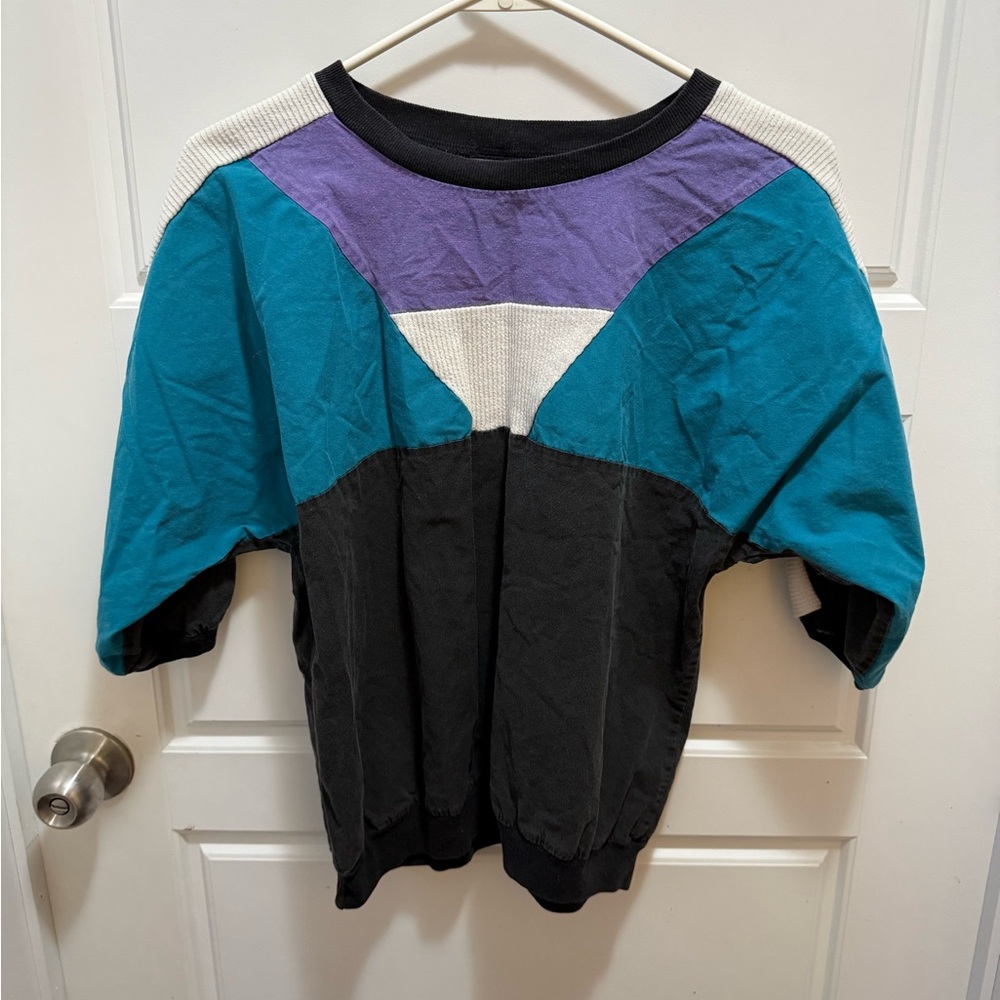 Vintage‎ Colorblock 80s Shirt